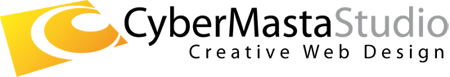 Cybermasta Logo - Black